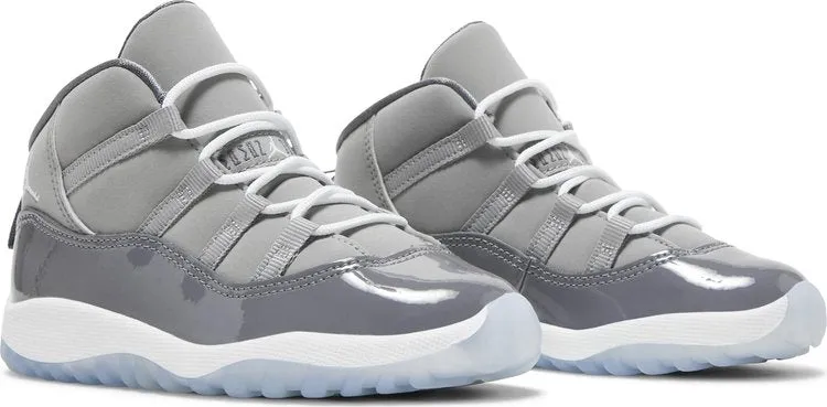 Air Jordan 11 Retro TD Cool Gray 2021 Sneakers, Gray