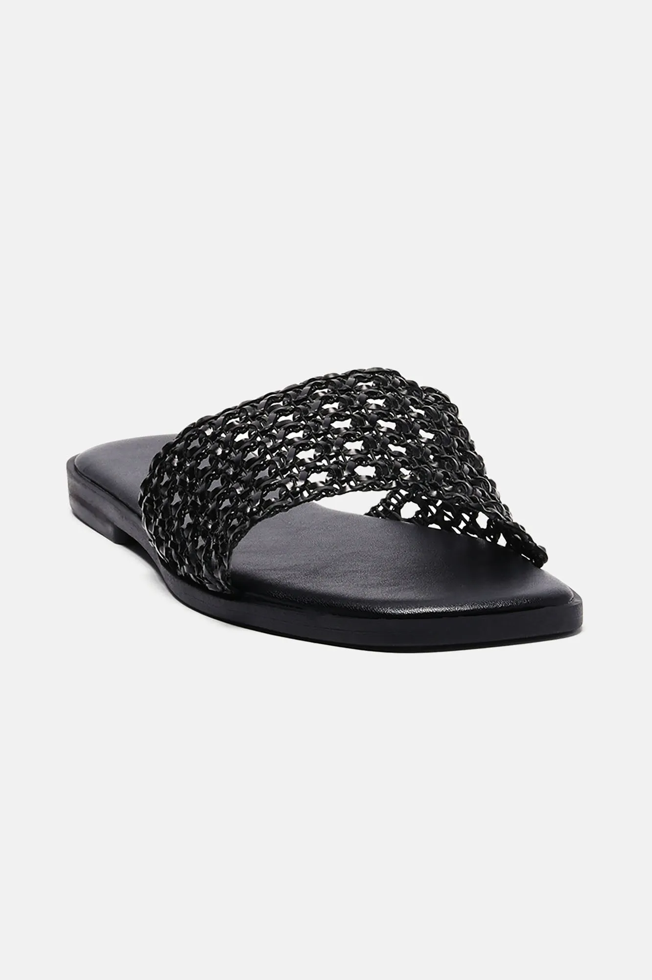 Before I Go Flat Sandals - Black